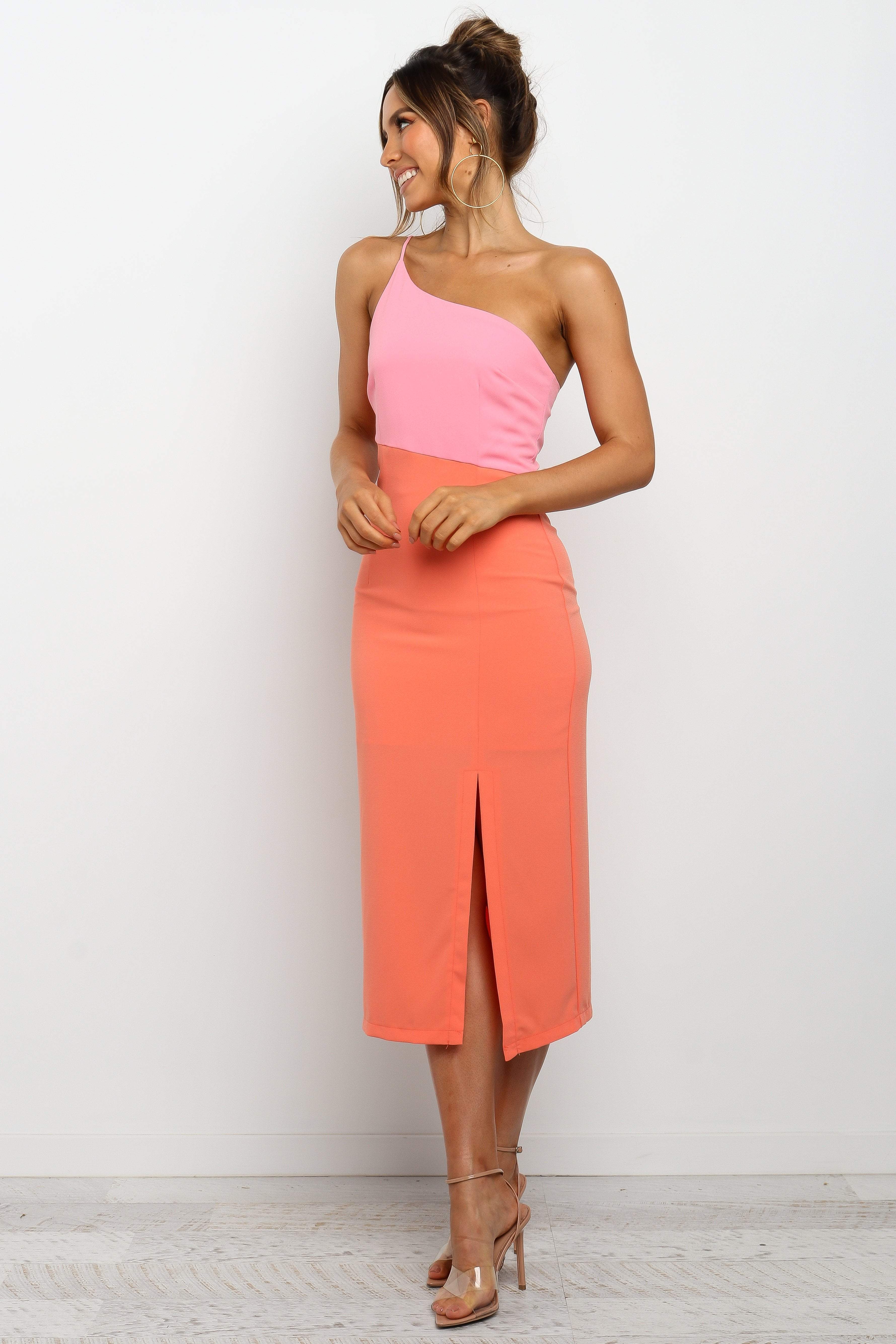 Xiomar Dress - Orange