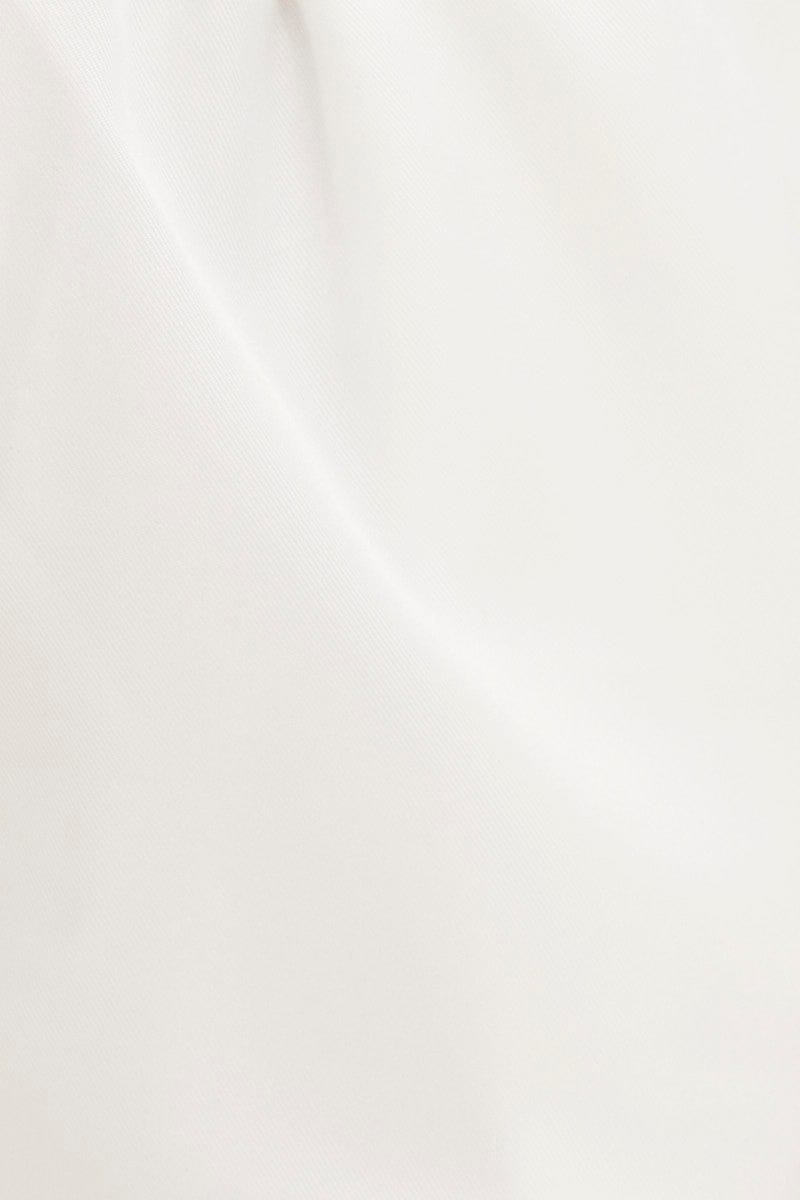 White Boyfriend Cargo Pant